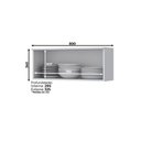 Ver imagem 7 de Cozinha Modulada Completa Americana 5 Peças (2 Armários + 1 Balcão + 1 Paneleiro + 1 Complemento