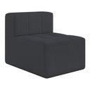 Ver imagem 1 de Sofá Modulado 1 Lugar 77cm Espuma D33 Multimóveis Cr45350 Grafite