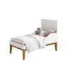 Berço Noah Pés Madeira Classic/mini Cama Reller Noah Retro Branco - 2