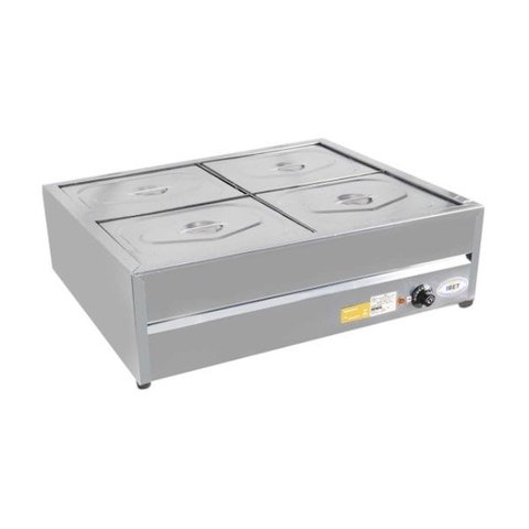 Buffet Térmico de Mesa Self Service em Inox 04 Cubas 220V BMT04 Ibet