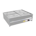 Ver imagem 1 de Buffet Térmico de Mesa Self Service em Inox 04 Cubas 220V BMT04 Ibet