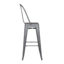 Ver imagem 3 de Banqueta Alta com Encosto Iron Industrial