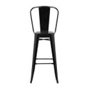 Ver imagem 1 de Banqueta Alta com Encosto Iron Industrial 