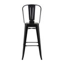 Ver imagem 4 de Banqueta Alta com Encosto Iron Industrial Preto