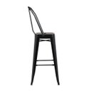 Ver imagem 2 de Banqueta Alta com Encosto Iron Industrial 