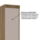 Ver imagem 4 de Guarda Roupa Modulado 1 Porta 38cm Veneza Luciane Móveis