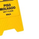 Ver imagem 2 de Cavalete de Sinalizacao Piso Molhado 882119 Aviso de Alerta Dobravél Kala