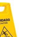 Ver imagem 3 de Cavalete de Sinalizacao Piso Molhado 882119 Aviso de Alerta Dobravél Kala
