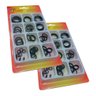 Kit Anel De Vedação Borracha O-ring Jogo Arruela 100 Peças - 1