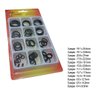 Kit Anel De Vedação Borracha O-ring Jogo Arruela 100 Peças - 5