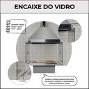 Ver imagem 7 de Kit de Churrasqueiras Gourmet M Inox 304 Completa com Exaustor - Soberano Grill