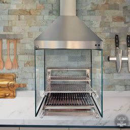 Kit de Churrasqueiras Gourmet M no Inox 304 - 5