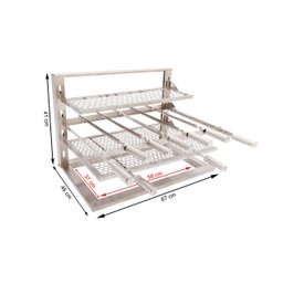 Kit Gourmet Médio Inox 304 - 5