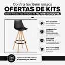 Ver imagem 7 de Banqueta Alta com Encosto Polipropileno Lorena Preto