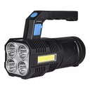 Ver imagem 1 de Lanterna com Alça Recarregável 4 Leds e Cob Lateral 200 Lumens - Noll 351,0008