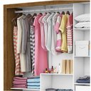 Ver imagem 4 de Guarda Roupa Dubai 3 Portas 3 Gavetas Carioca Móveis