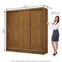 Ver imagem 7 de Guarda Roupa Dubai 3 Portas 3 Gavetas Carioca Móveis