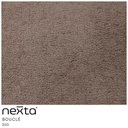 Ver imagem 6 de Kit 02 Poltronas Luna Base Madeira Bouclé Marrom - Nexta Casa
