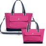 Kit Bolsa Maternidade 2 Peças Sarah Sarja Pink - 1