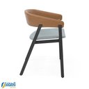 Ver imagem 5 de Cadeira Coller Aço Preta Encosto Estofado - Datteli Design