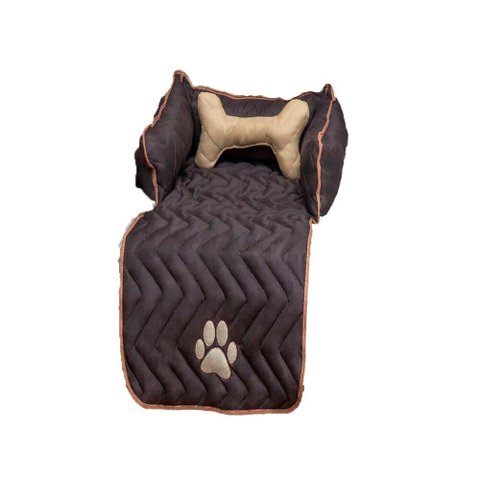 Cama Protetora de Sofá Pet Snoopy Pequeno: Marrom