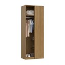 Ver imagem 3 de Guarda Roupa de Canto Reto Modular Altezza Clean Belmax:freijó