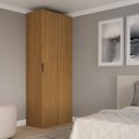 Ver imagem 1 de Guarda Roupa de Canto Reto Modular Altezza Clean Belmax:freijó