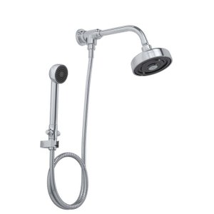 Kit Chuveiro com Desviador e Ducha Manual 1990 Acqua Plus Cromado Deca Deca Metais