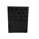 Ver imagem 1 de Cabeceira de Cama Box Solteiro - Suede Preto