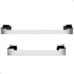 Kit de Acessórios para Banheiro Inox C/adesivo 6 Peças F.elg - 4