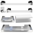 Ver imagem 1 de Kit de Acessórios para Banheiro 6 Peças Adesivo Inox F.elg