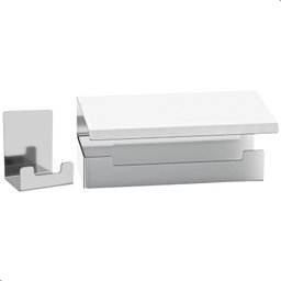 Kit de Acessórios para Banheiro Inox C/adesivo 6 Peças F.elg - 5