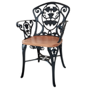 Ver imagem 7 de Kit 2 Poltrona Malbec Recepção Jardim Varanda + Mesinha de Centro Nossa Kasa Móveis