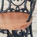 Ver imagem 4 de Kit 2 Poltrona Malbec Recepção Jardim Varanda + Mesinha de Centro Nossa Kasa Móveis