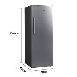 Freezer Refrigerador e Conservador Vertical Hq Frost Free 330 Litros Prata Hq-330fv-rff 127v - 7