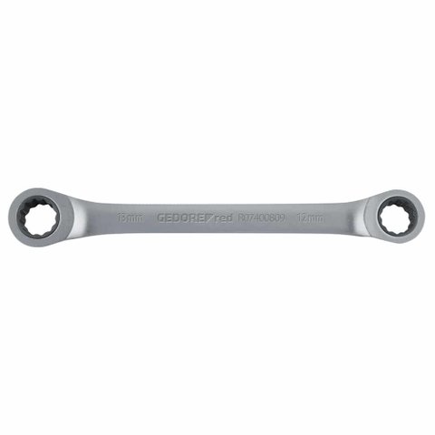 Chave Estrela Plana com Catraca 10x11 Mm 3300893 Gedore Red R07401011
