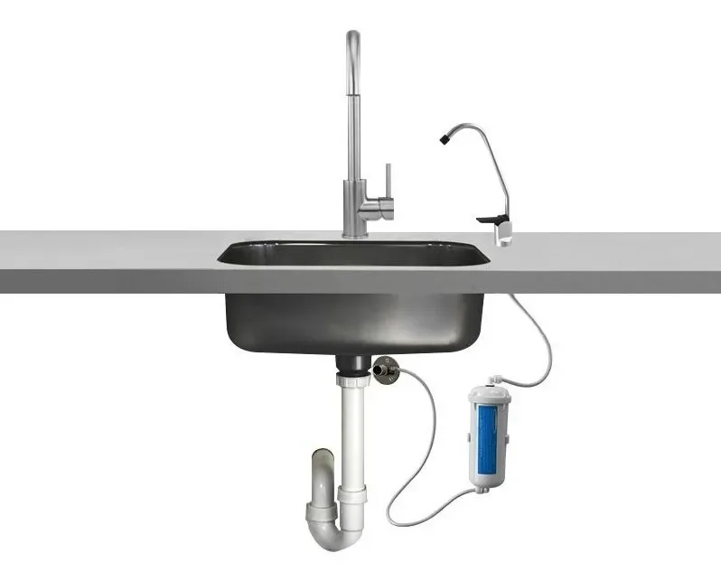 Torneira De Bancada Com Filtro Purificador De Água Incluso - 1