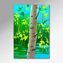 Ver imagem 3 de Placa Decorativa - Arvores Arte Destaque 30 X 40 Cm