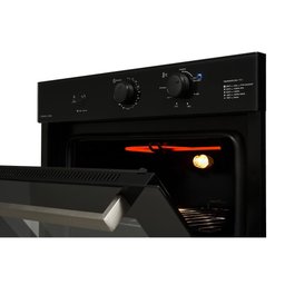Forno a Gás de Embutir Fischer Infinity 50 Litros Preto 220V - 7 Forno a Gás de Embutir Fischer Infinity 50 Litros Preto 220V - 7