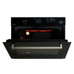 Forno a Gás de Embutir Fischer Infinity 50 Litros Preto 220V - 2 Forno a Gás de Embutir Fischer Infinity 50 Litros Preto 220V - 2