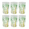 Jogo de Copos Palm Tree 6 Peças 350ml em Vidro Kehome - 2