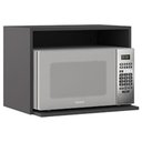 Ver imagem 1 de Armário Aéreo Nicho Micro-ondas Etna Grafite – Poliman