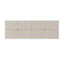 Ver imagem 2 de Cabeceira Estofada Bruna Para Cama Queen Size Casal 1,60m Bege