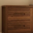 Ver imagem 6 de Buffet Aparador 165cm 2 Portas Madeira Maciça Floris Castanho F07 - Mpozenato