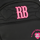 Ver imagem 2 de Mochila de Costas Heart Beats Preta 17,5 Rb27015