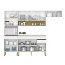 Ver imagem 3 de Cozinha Completa Line 9 Portas 1 Gaveta Supremo/freijo - Kits Paraná