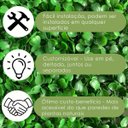 Ver imagem 5 de 22 Painéis Permanentes Plantas Buxinhos Quadros para Muro Inglês e Jardins Verticais Artificiais