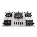 Ver imagem 1 de Cooktop Mueller 5 Bocas de Alumínio com Queimador Tripla Chama MCG5BK