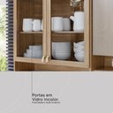 Ver imagem 7 de Armário de Cozinha Compacta 10 Portas 2 Gavetas Porto Rico - Amêndola Touch/nude Prime Tx