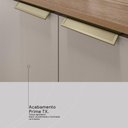 Ver imagem 5 de Armário de Cozinha Compacta 10 Portas 2 Gavetas Porto Rico - Amêndola Touch/nude Prime Tx